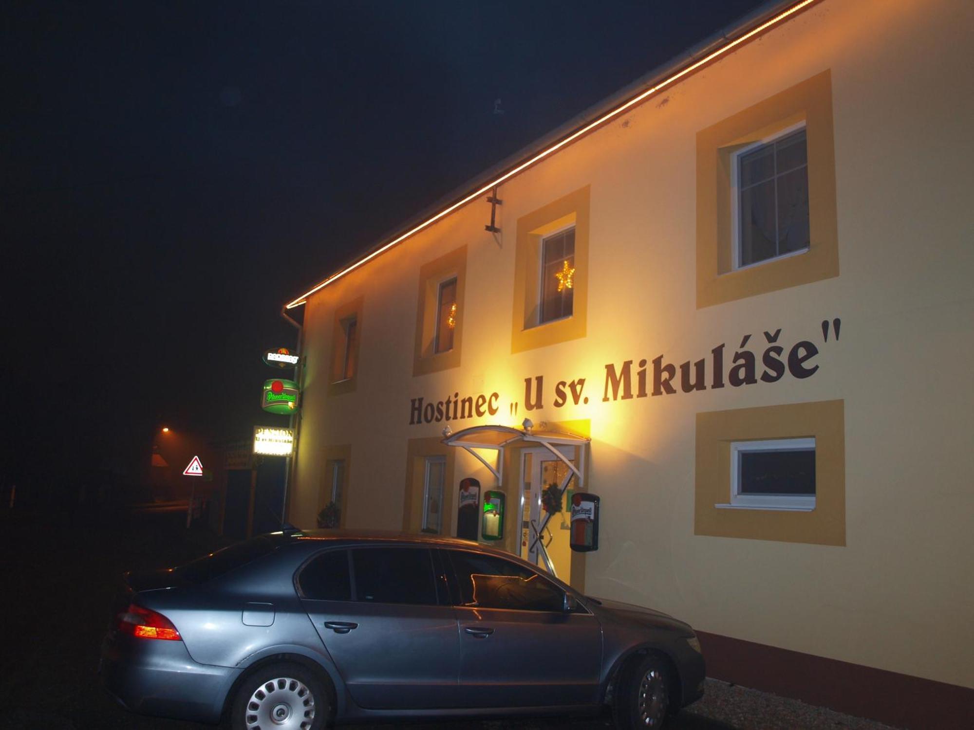 Hostinec A Penzion U Sv. Mikulase Hať Eksteriør billede